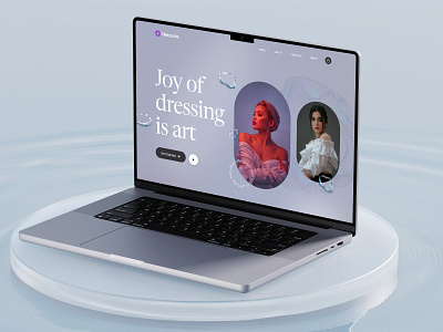 Fashion Website design: landing page home page UI fashion homepage landing page landingpage modern ui ridoy rock ui user experience user interface ux web web design