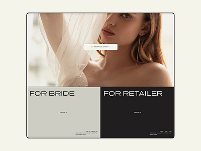 Eva Lendel Website clean minimal typography ui ux web webdesign wedding