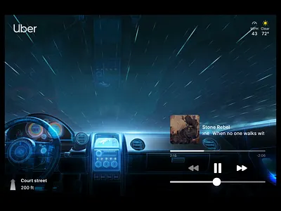 VR/AR Experience for Order Management animation calls design digital agency interaction interface order taxi uber ui