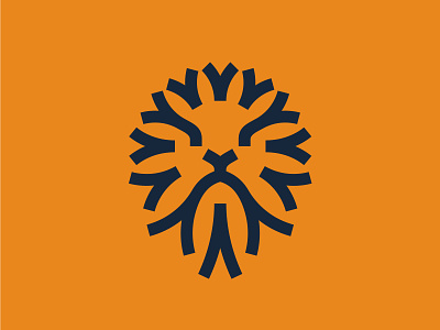 Lion animal banking branding design feline finance icon investments lion logo mark mistershot sun symbol
