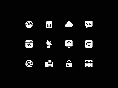 Networking Icons app branding design flat flat design icon icon design icons illustration ui website