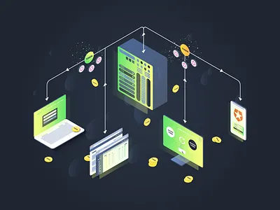 React Security abstract animation app branding design flat graphic design icon illustration logo motion graphics typography ui ux vector web