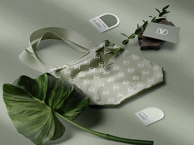 Verdoe visual identity bag branding business card design e commerce eco fashion graphic design green logo luxury minimalistic natural packaging purse simple typography visual identity