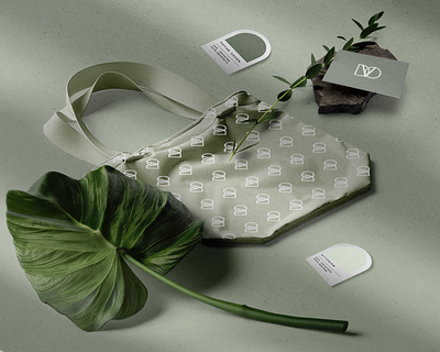 Verdoe visual identity bag branding business card design e commerce eco fashion graphic design green logo luxury minimalistic natural packaging purse simple typography visual identity