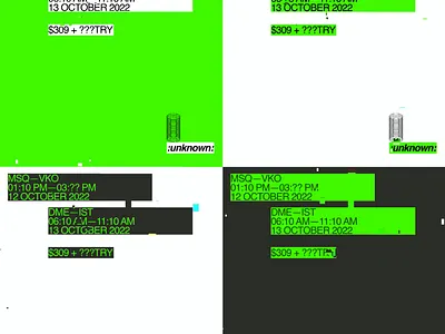 MSQ—VKO contemporary design glitch helvetica modern sans serif typography weird