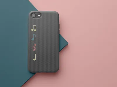 Pattern for Case adobe illustrator branding case cover fiber illustration logo music notes pattern phone pitaka playoff print seamless vector weeklywarmup