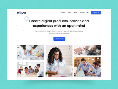 Digital Agency website agency landing page agency ui agency website agency website design design digital digital agency digital agency landing page digital agency ui digital agency website digital agency website design digital lab ui figma home page landing page ui design ui ux design ux design web design website design