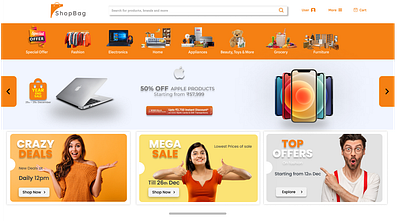 Shopping Website design adobe adobesuite branding design ecommerce figma graphic design illustration logo photoshop ui ux webdesign xd