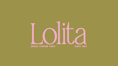 Lolita Branding animation branding design graphic design illustration logo motion graphics