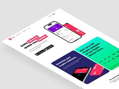 StormX Debit Card Website app bank banking credit card crypto currency debit card finance fintech landing page ui ux website
