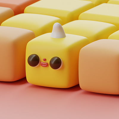 3D monster 3d blender