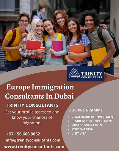 Trenity Consultants student visa from uae