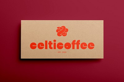 Celtic Coffee Brand animation banner brand identity branding cafe channel shift coffee coffee bag cup fern font gif graphic design icon illustration logo mockup motion graphics packaging snake