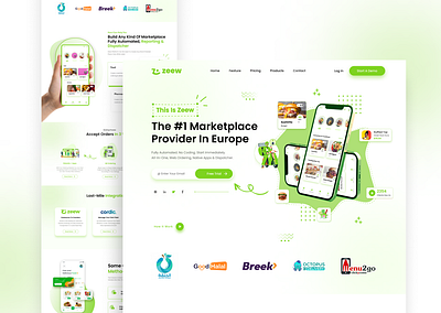 App/Software Landing page Design agency landing page app design app landing page branding doctor appointment app figma graphic design homepage design landing page saas software landing page u ui ux website design