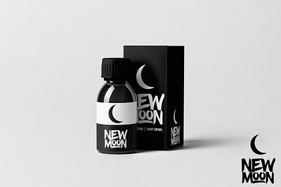 Logo and Package Design for New Moon Tincture brandidentity branding design graphic graphic design identity illustration logo packagedesign packaging packagingdesign