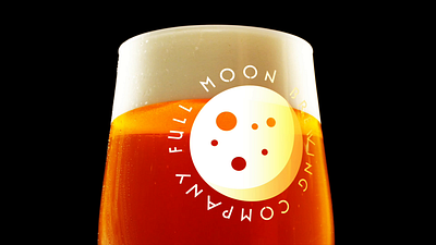 Full Moon Brewing Co. Logo Intro Video 3d animation brandidentity branding design graphic graphic design illustration logo motion graphics vector video videoediting