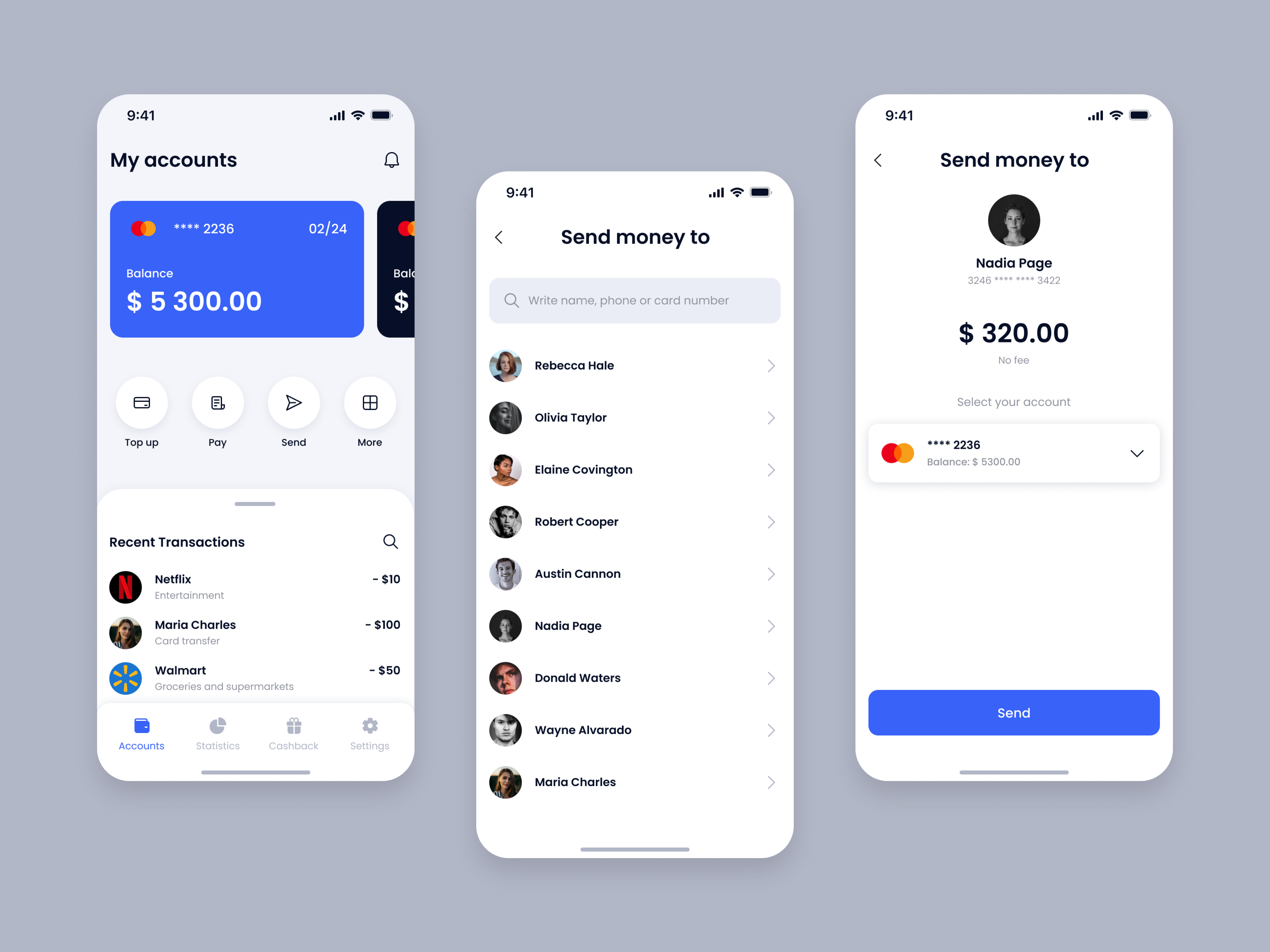 Banking App android app banking design finance fintech ios mobile product design ui ux