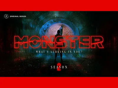 Monster | Sermon Series for Authentic Church branding church graphic design halloween jesus logo monster photoshop stranger things