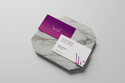 ASPIRE TRAVEL LOGO | BUTTERFLY LUXURY LOGO brand design branding business card butterfly butterfly logo clean logo minimal logo