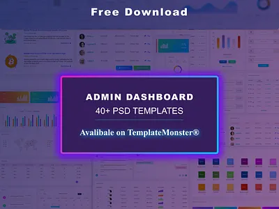 Admin Panel Design | PSD Template admin panel analytic chart crypto dashboard ecommerce error page fivepixel form free download graphic design photoshop psd table templatemoster ui uiux website