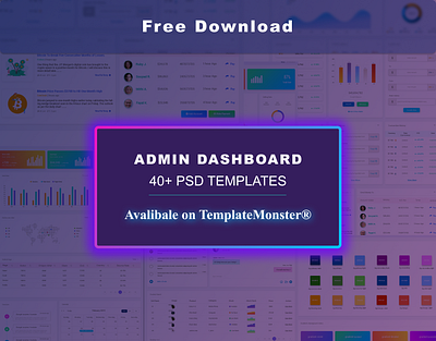 Admin Panel Design | PSD Template admin panel analytic chart crypto dashboard ecommerce error page fivepixel form free download graphic design photoshop psd table templatemoster ui uiux website