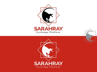 Sarahray Exchange Platform branding design graphic design logo typography vector