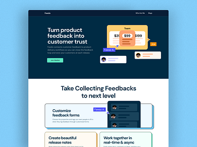 Feedo - A Feedback Collecting product dark design feedback illustrator minimal mode product ui ui design ux