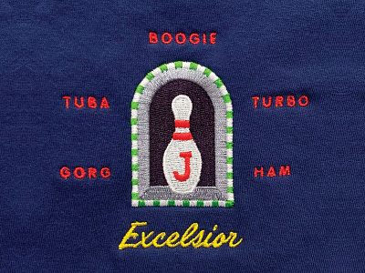 bowling shirt altar bowling darkness embroidery excelsior memorial pin shrine vigil