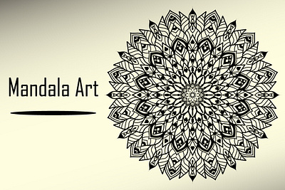 Mandala Art 3d art background branding design graphic design illustration mandala vector