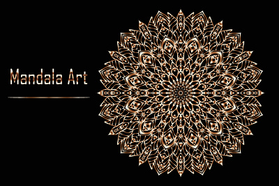 Mandala Art 3d art background branding design graphic design illustration logo mandala vector