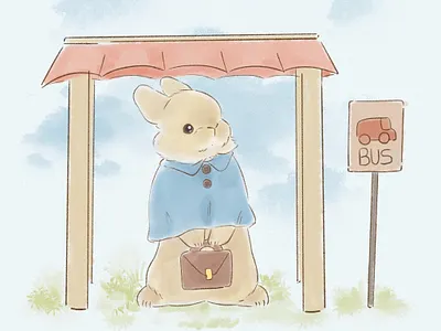 Buns by Mari branding buns by mari illustration logo