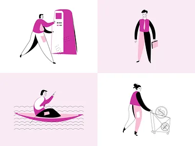 Okra - Free Illustrations Pack #2 design dorik graphic design illustration ui vector