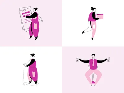 Okra - Free Illustrations Pack #3 branding design dorik graphic design illustration ui vector