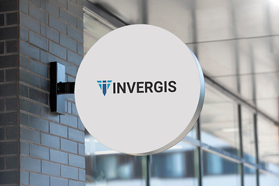 Invergis logo design branding creative logo design graphic design illustration logo minimalist logo vector