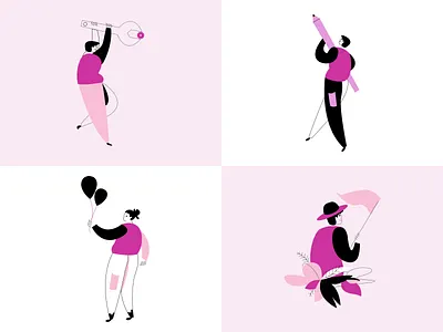 Okra - Free Illustrations Pack #6 branding design dorik graphic design illustration ui vector