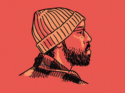 Doodle of a dude doodle illustration