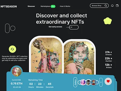NFTs & Web3 app ui ux