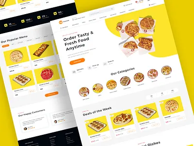 Online Restaurant Website arabic branding fast food food order graphic design hotel logo design online food order online order restaurant rtl ui urdu ux web design