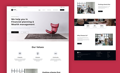 Consulting Agency Website agency consulting agency ui web design