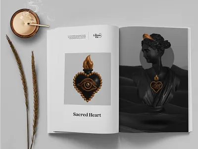 Sacred Heart 3d art design heart illustration sacred