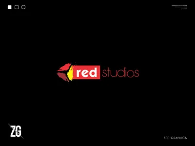 RED STUDIO 3d attractive logo brand logo branding business logo catalog company logo corporate log design graphic design illustration logo logo design minimalist logo modern logo red logo studio logo ui