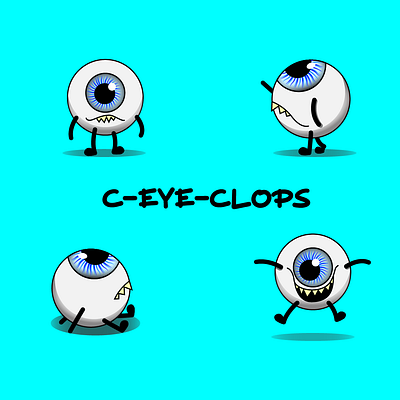 C-eye-clops adobe illustration adobe illustrator artwork design illustration witty witty artwork