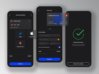 Credit card checkout - #dailyui #002 app branding design graphic design illustration ui ux