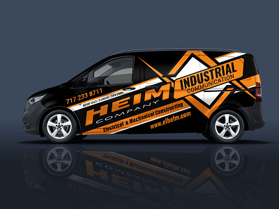 Heim Company Van Wrap! boat wrap car wrap car wraps commercial wrap design dribble print ready files truck wrap truck wrap design van wrap van wrap design vehicle branding vehicle graphics vehicle sticker vehicle wrap