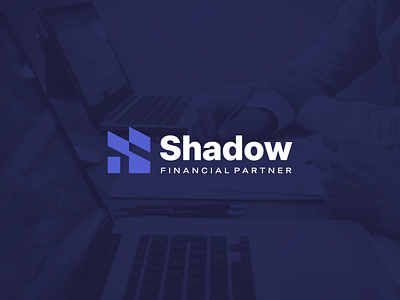 Shadow branding design financial financiallogo icon logo logodesign logomark partner shadow sletter slogo symbol vector wordmark