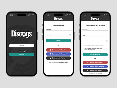 Sign Up – #DailyUI #001 001 app dailyui design figma ui