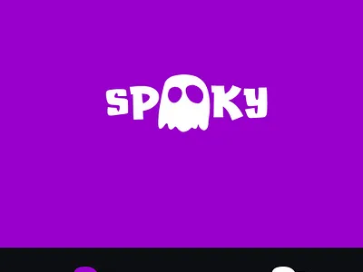 Spooky design graphic design illustration logo typography vector