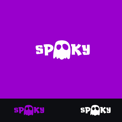 Spooky design graphic design illustration logo typography vector