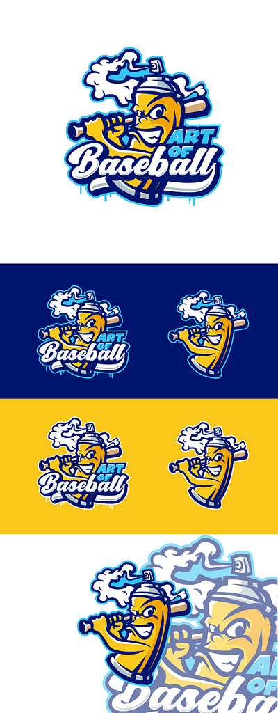 Art of Baseball design graphic design illustration logo sportlogo typography vector