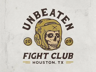 Unbeaten Fight Club Badge Design angonmangsa badge badge design badges boxing branding design designforsale graphicdesign hand drawn illustration logo merchandise patch skull skull design tshirt typography vector vintage